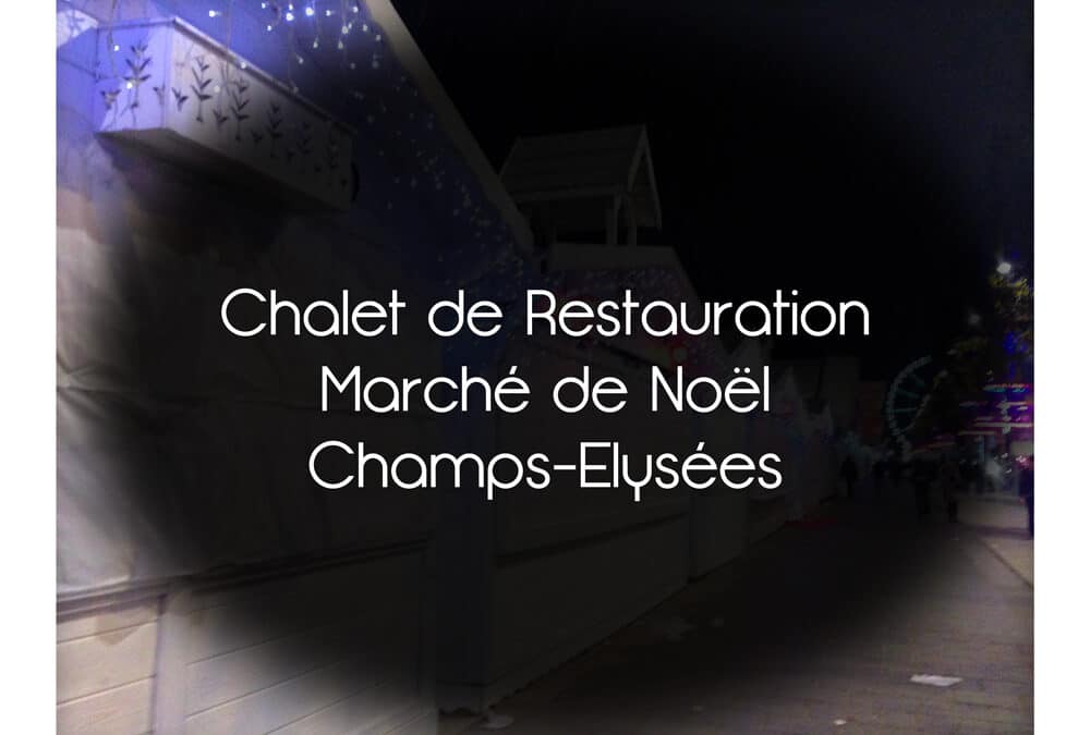 Marché de Noël – Champs-Elysées